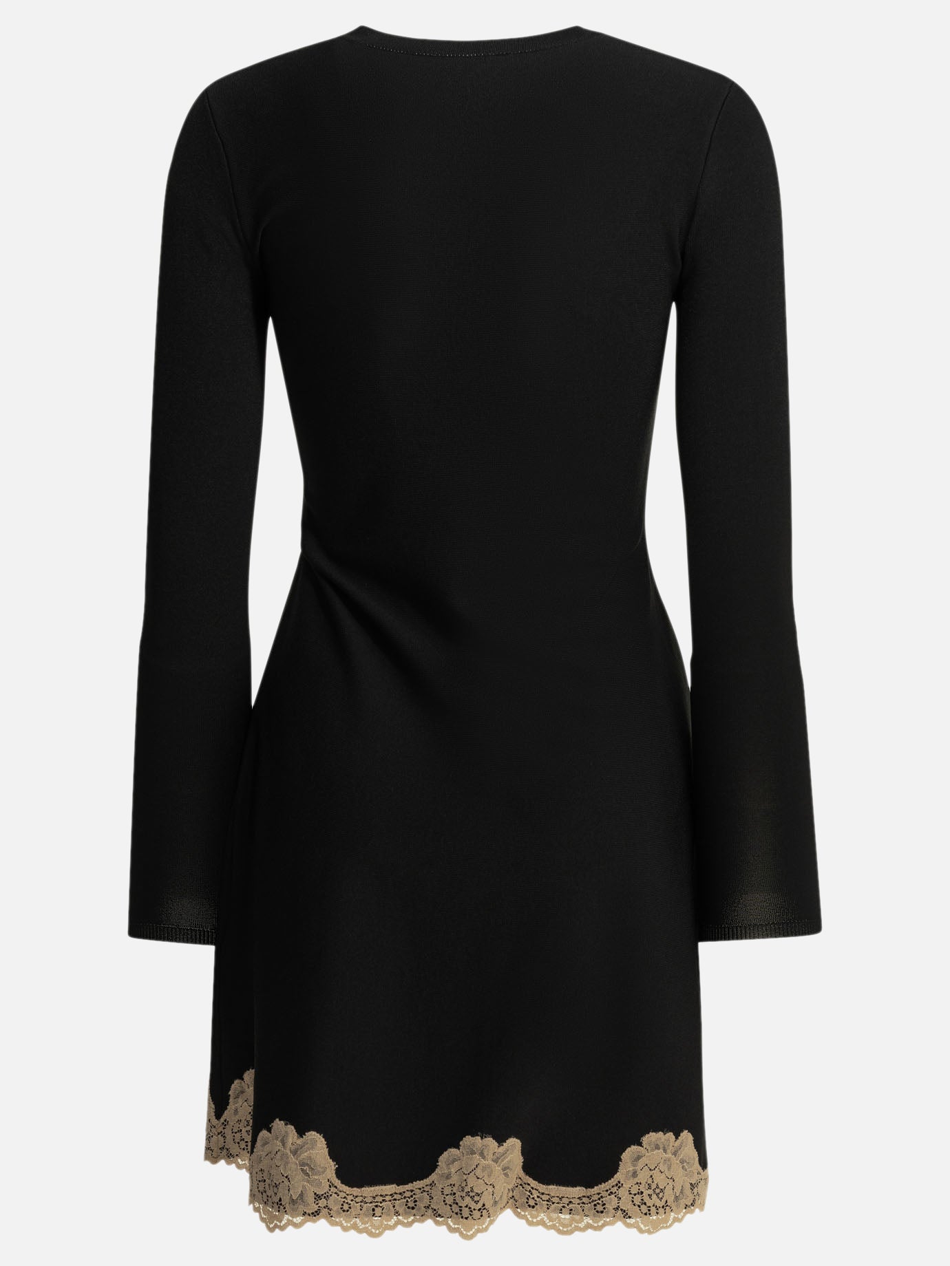 Valentino Short flared dress Black - Women