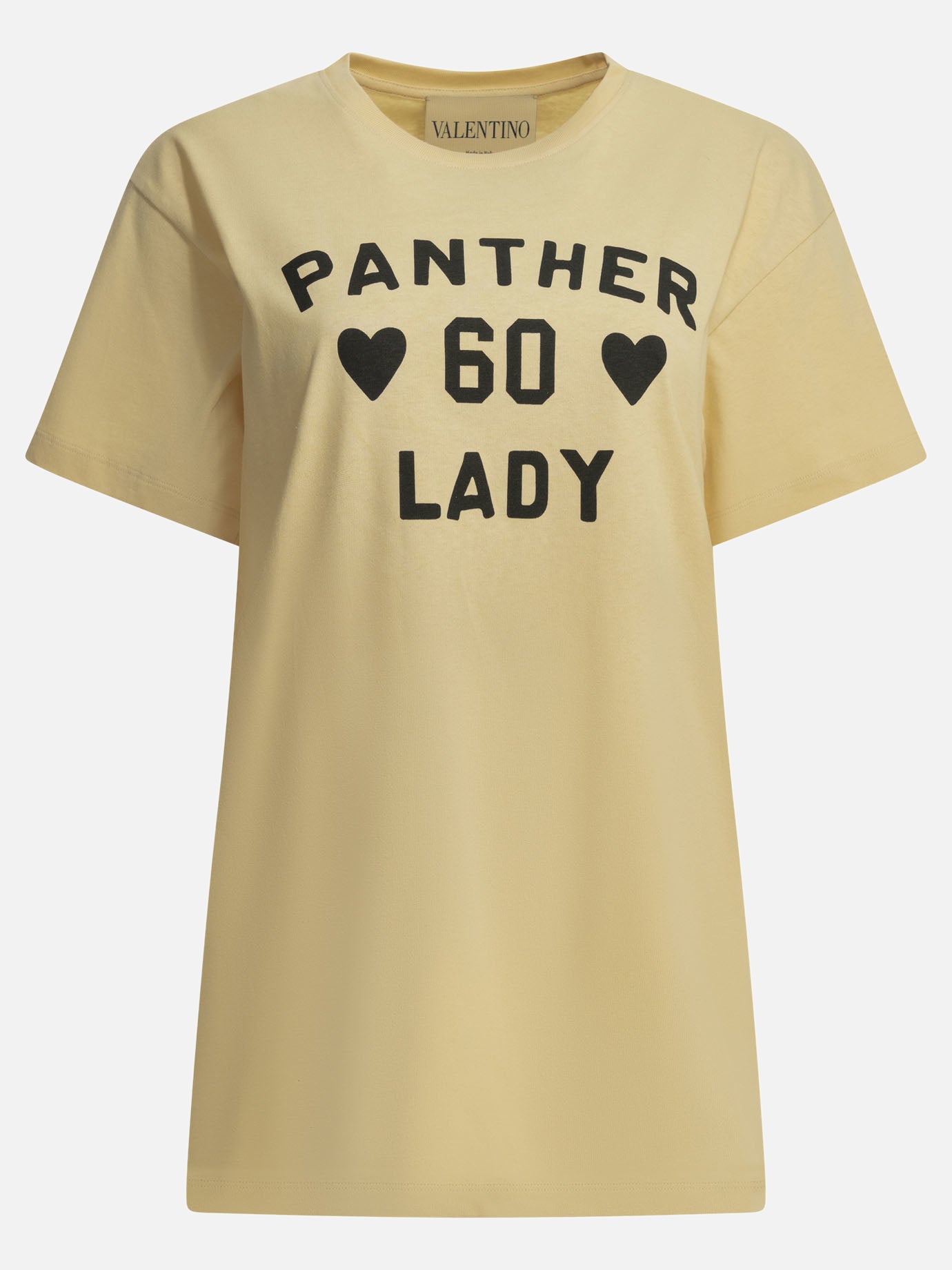 Crewneck t-shirts Logo  Beige - Valentino Women | PDP | VIETTI Online Store | thumbnail