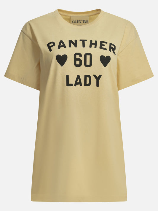 Crewneck t-shirts Logo  Beige - Valentino Women | PDP | VIETTI Online Store 

