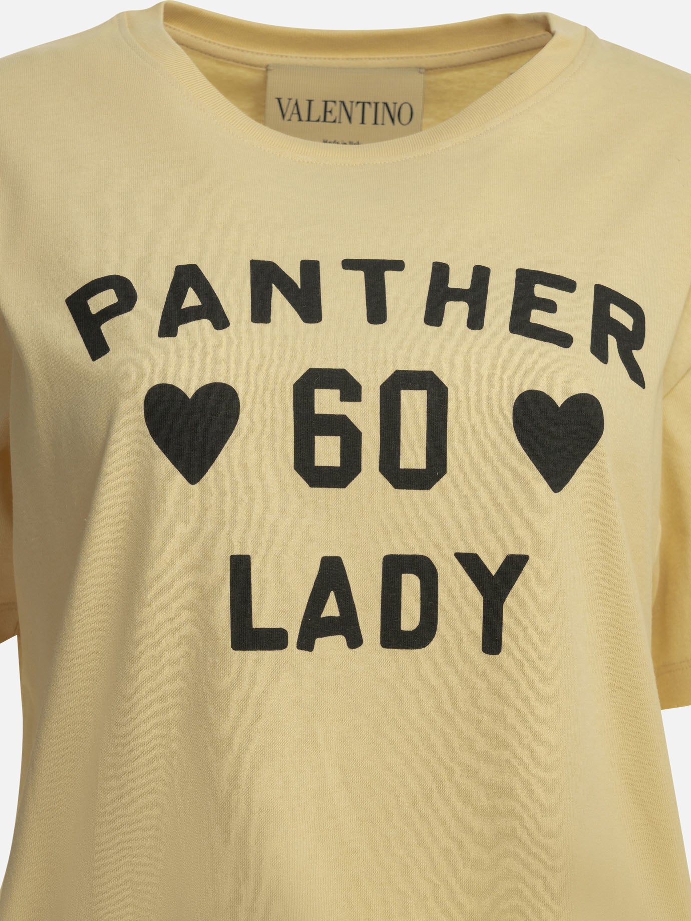 Crewneck t-shirts Logo  Beige - Valentino Women | PDP | VIETTI Online Store | Zoom-Modal_3
