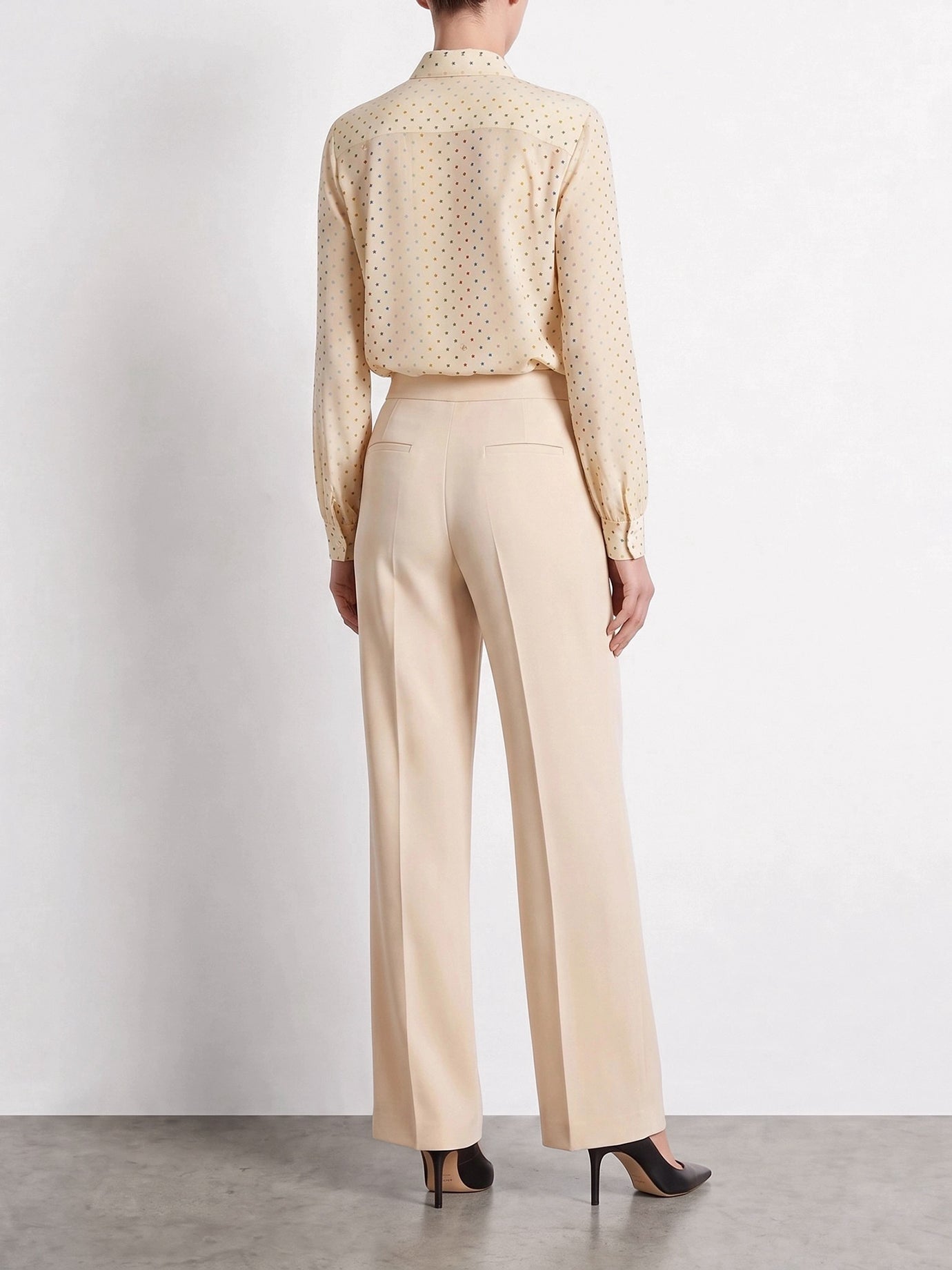 Pantaloni sartoriali Solid colour  Bianco - Valentino Donna | PDP | VIETTI Online Store | Zoom-Modal_3
