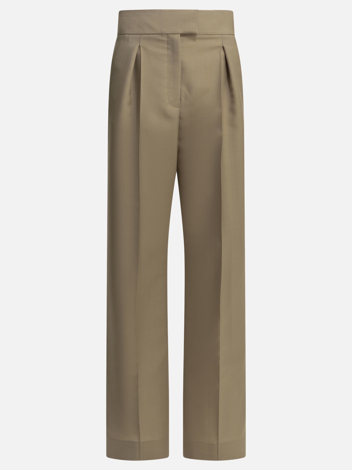 Tailored trousers Solid colour  Beige - Valentino Women | PDP | VIETTI Online Store | thumbnail