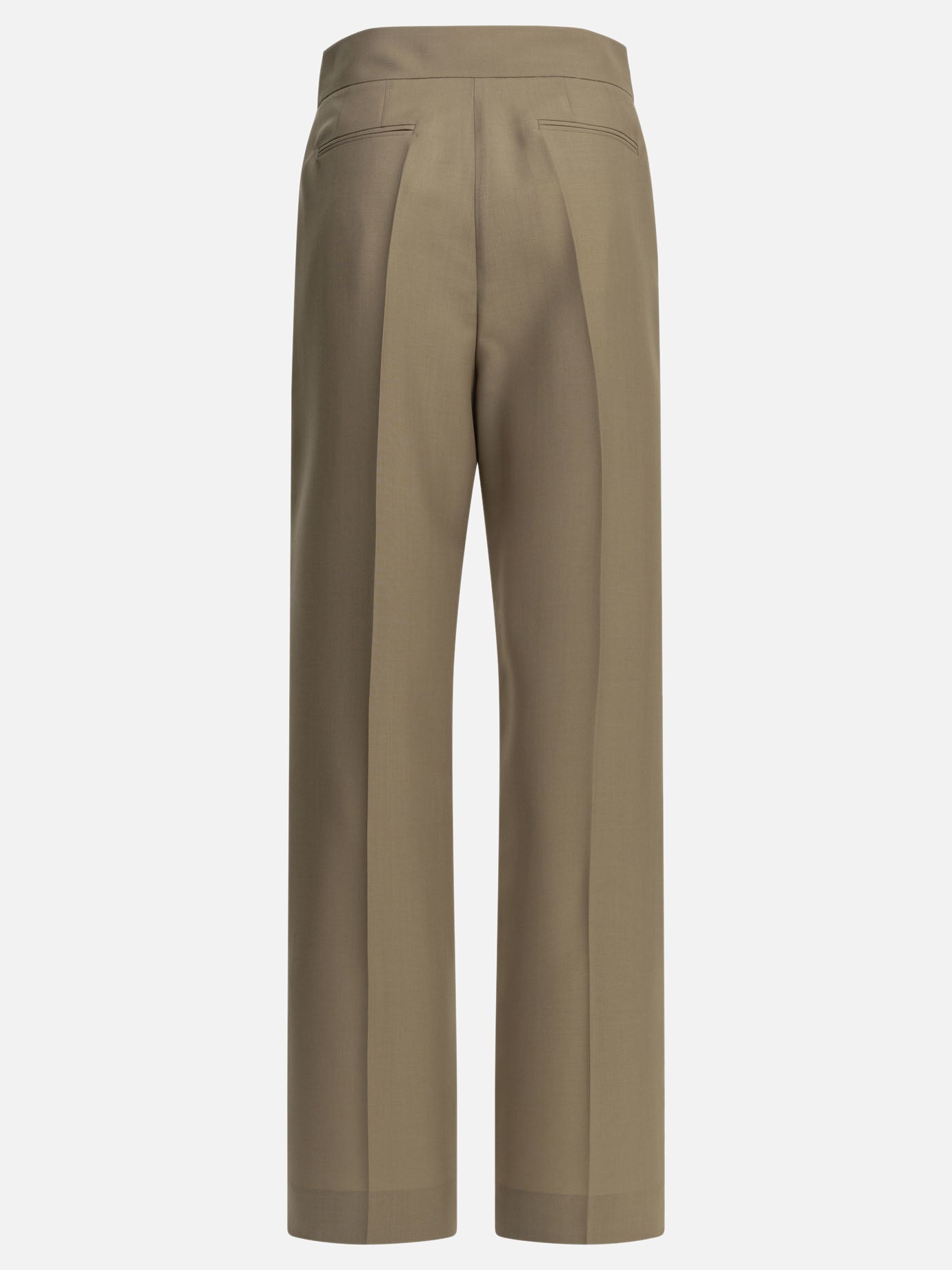 Tailored trousers Solid colour  Beige - Valentino Women | PDP | VIETTI Online Store | Zoom-Modal_2
