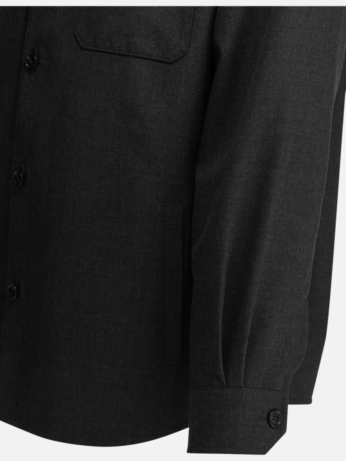 Overshirt jackets Logo  Grey - Valentino Men | PDP | VIETTI Online Store | Zoom-Modal_6
