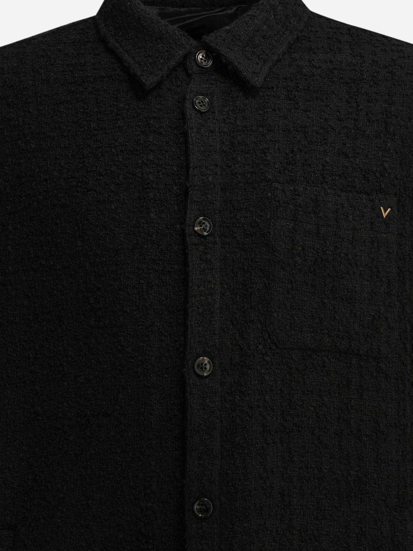 Giacche overshirt Logo  Nero - Valentino Uomo | PDP | VIETTI Online Store | Zoom-Modal_3
