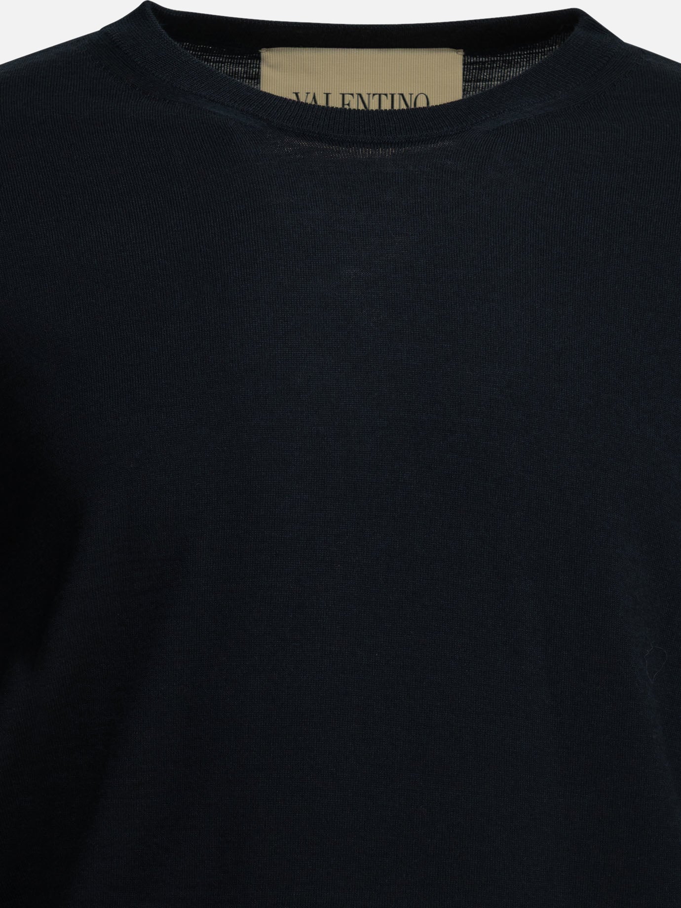 Crewneck sweaters Logo  Blue - Valentino Men | PDP | VIETTI Online Store | Zoom-Modal_3
