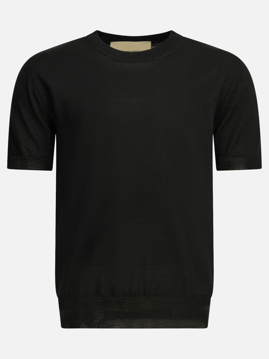Round neck sweaters Logo  Black - Valentino Men | PDP | VIETTI Online Store 
