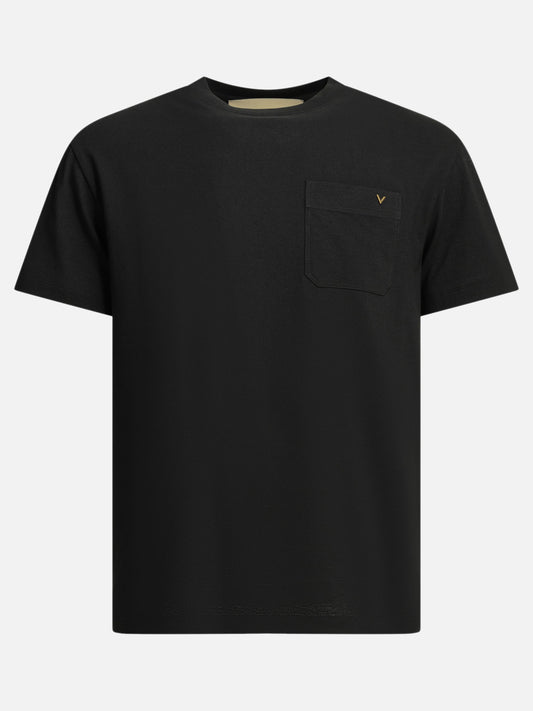 Crewneck t-shirts Logo  Black - Valentino Men | PDP | VIETTI Online Store 
