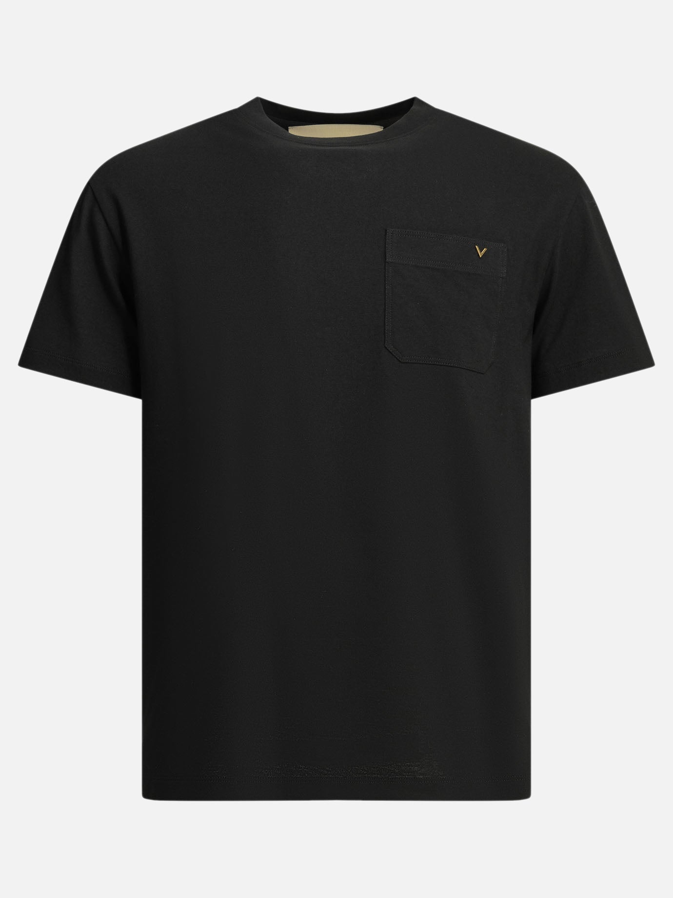 T-shirt girocollo Logo  Nero - Valentino Uomo | PDP | VIETTI Online Store | thumbnail