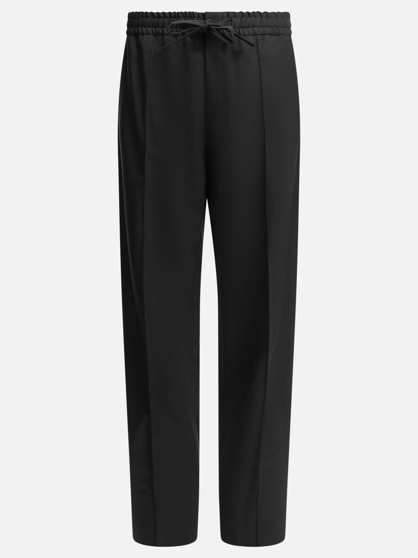 Pantaloni sartoriali Solid colour  Nero - Valentino Uomo | PDP | VIETTI Online Store | thumbnail