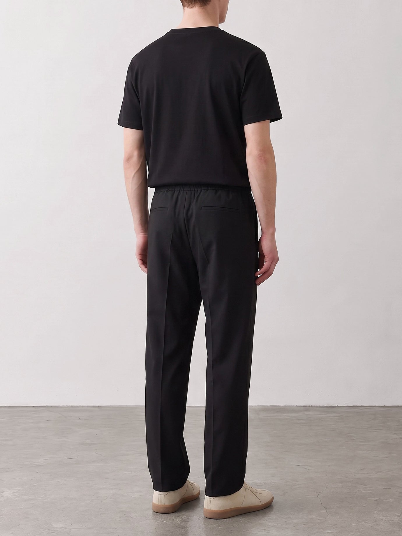 Tailored trousers Solid colour  Black - Valentino Men | PDP | VIETTI Online Store | Zoom-Modal_6
