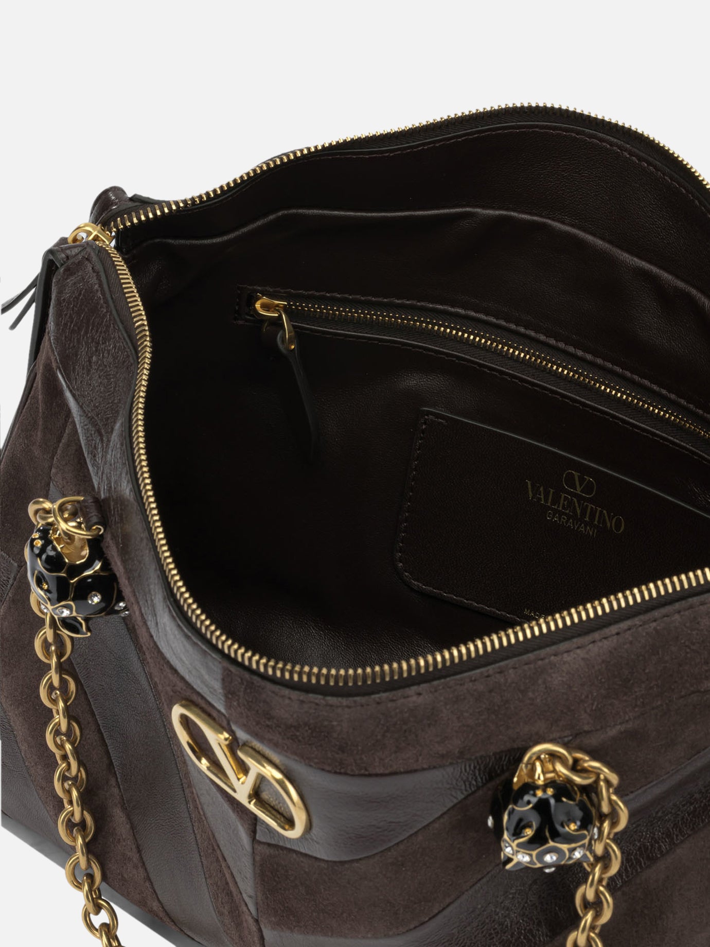 Medium bags 100% cow leather  Brown - Valentino Garavani Women | PDP | VIETTI Online Store | thumbnail_5