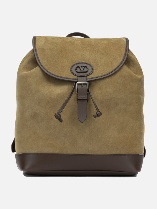 Casual backpacks 100% cow leather  Beige - Valentino Garavani Men | PDP | VIETTI Online Store 
