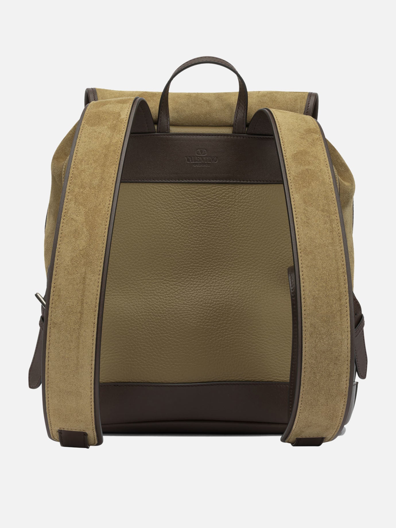 Casual backpacks 100% cow leather  Beige - Valentino Garavani Men | PDP | VIETTI Online Store | Zoom-Modal_3
