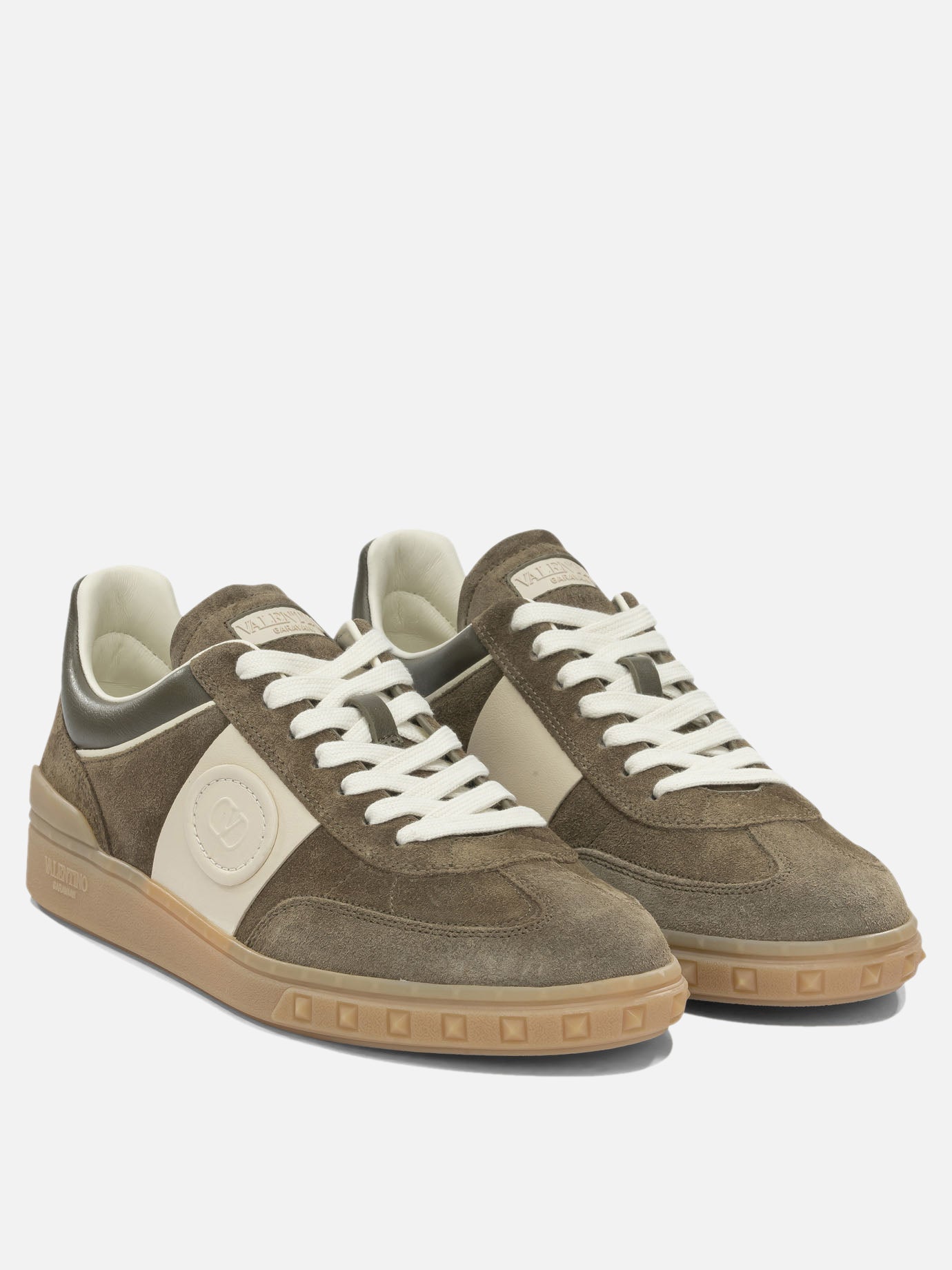 Low top sneakers 100% calf leather - 100% rubber  Green - Valentino Garavani Men | PDP | VIETTI Online Store | Zoom-Modal_2
