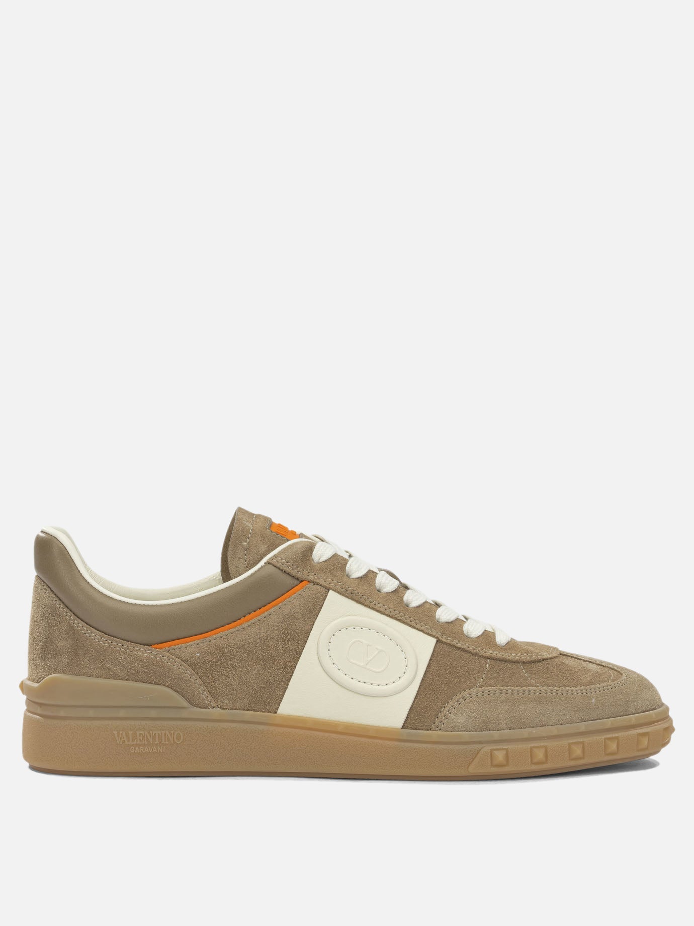 Low top sneakers 100% calf leather - 100% rubber  Beige - Valentino Garavani Men | PDP | VIETTI Online Store | Zoom-Modal
