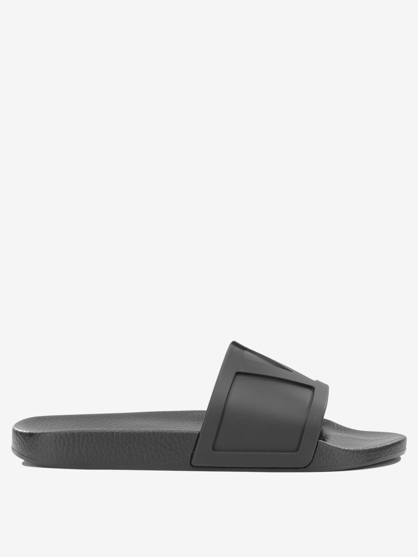Slides 100% ethylene-vinyl acetate - 100% plastic materials  Black - Valentino Garavani Men | PDP | VIETTI Online Store | Zoom-Modal
