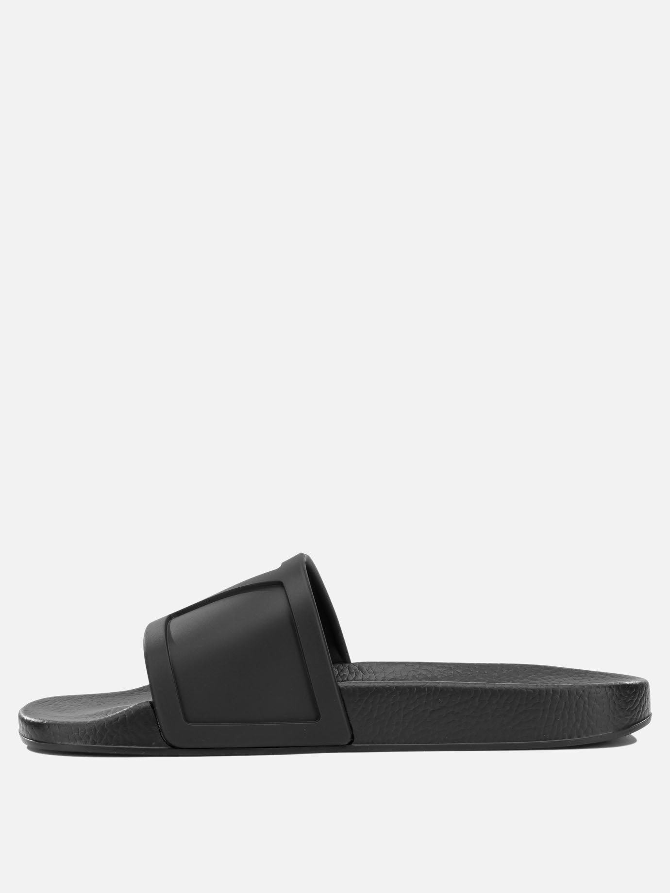 Slides 100% ethylene-vinyl acetate - 100% plastic materials  Black - Valentino Garavani Men | PDP | VIETTI Online Store | thumbnail_3