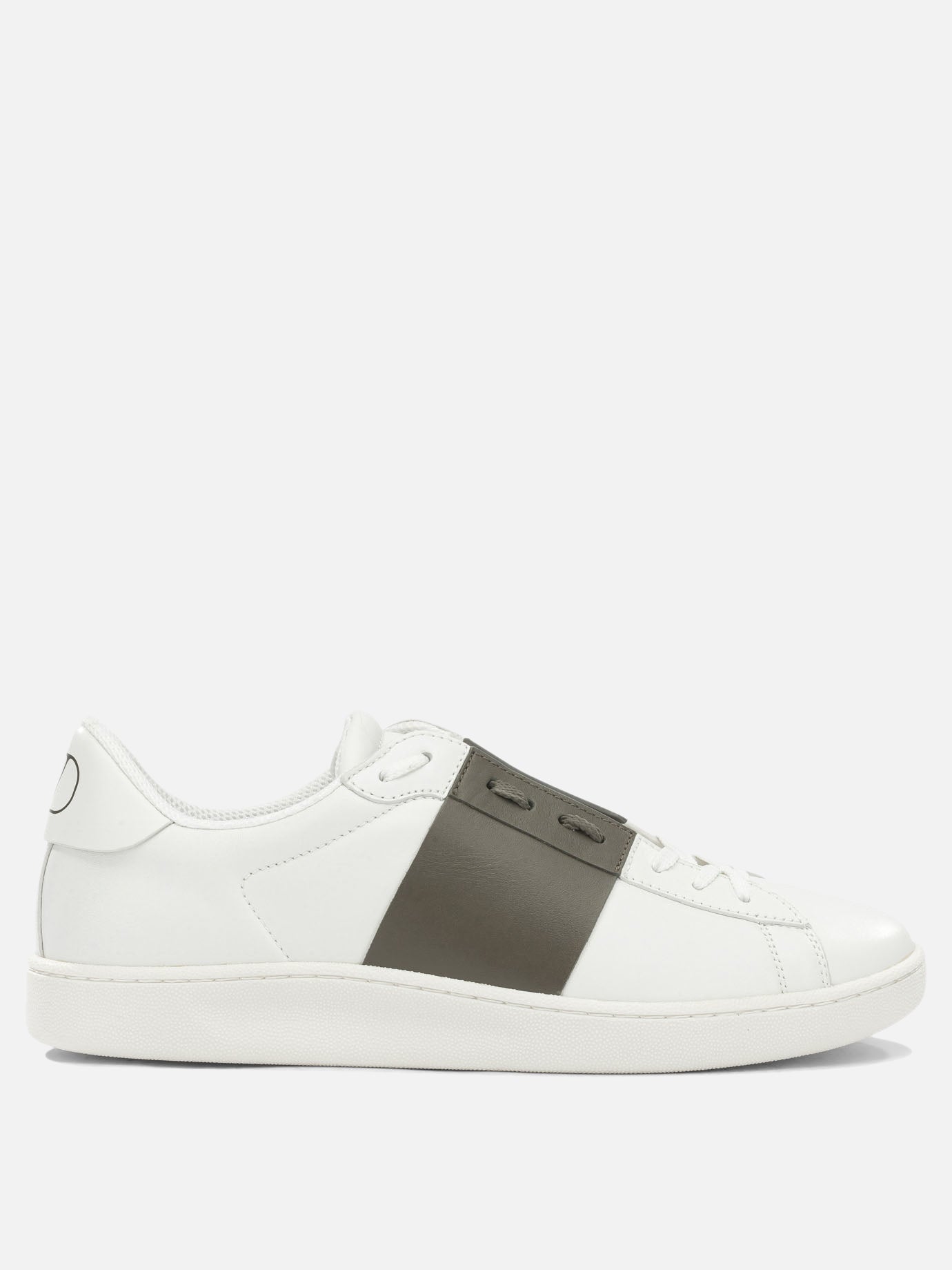 Low top sneakers 100% leather - 100% rubber  Green - Valentino Garavani Men | PDP | VIETTI Online Store | thumbnail