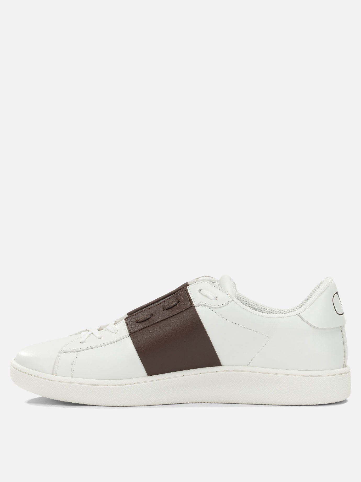 Valentino Garavani "Open" Low-Top Sneakers Brown

