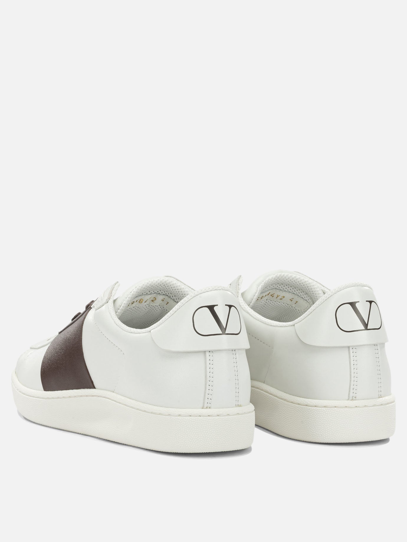 Valentino Garavani "Open" Low-Top Sneakers Brown - VIETTI