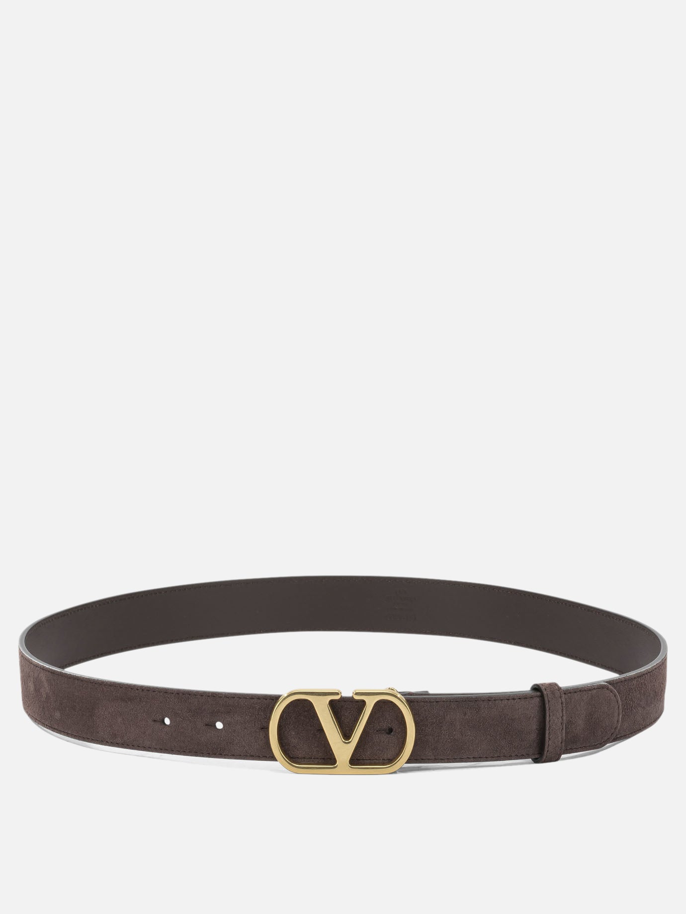 Leather belts 100% cow leather  Brown - Valentino Garavani Men | PDP | VIETTI Online Store | thumbnail