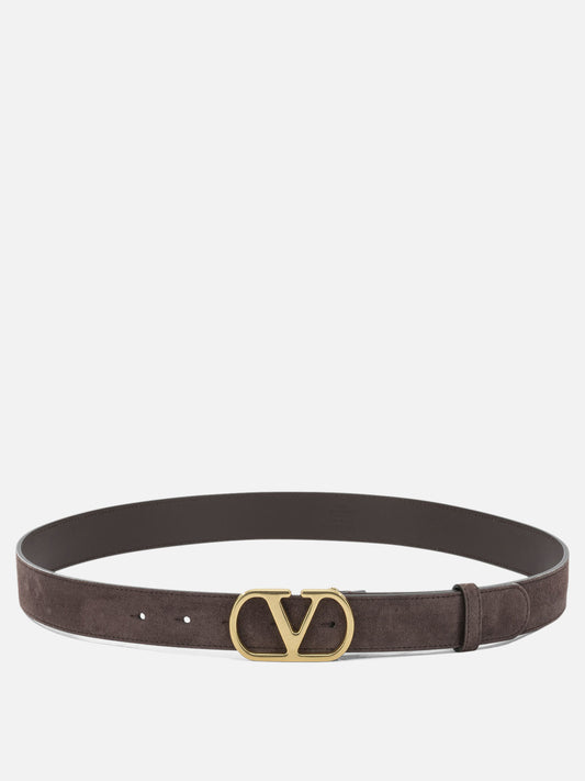 Leather belts 100% cow leather  Brown - Valentino Garavani Men | PDP | VIETTI Online Store 
