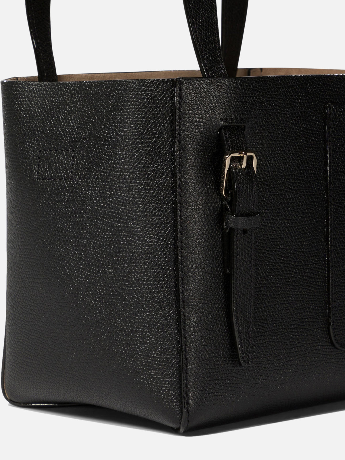 Valextra "Soft Micro" Small Handbag Black - VIETTI