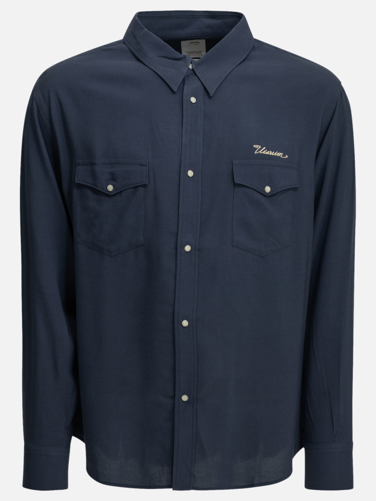 Visvim "Meridian" Casual Shirt Blue - VIETTI