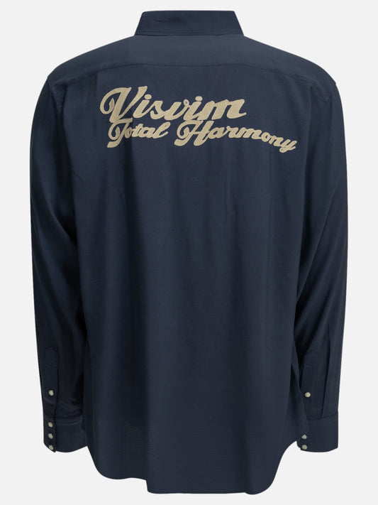 Visvim "Meridian" Casual Shirt Blue

