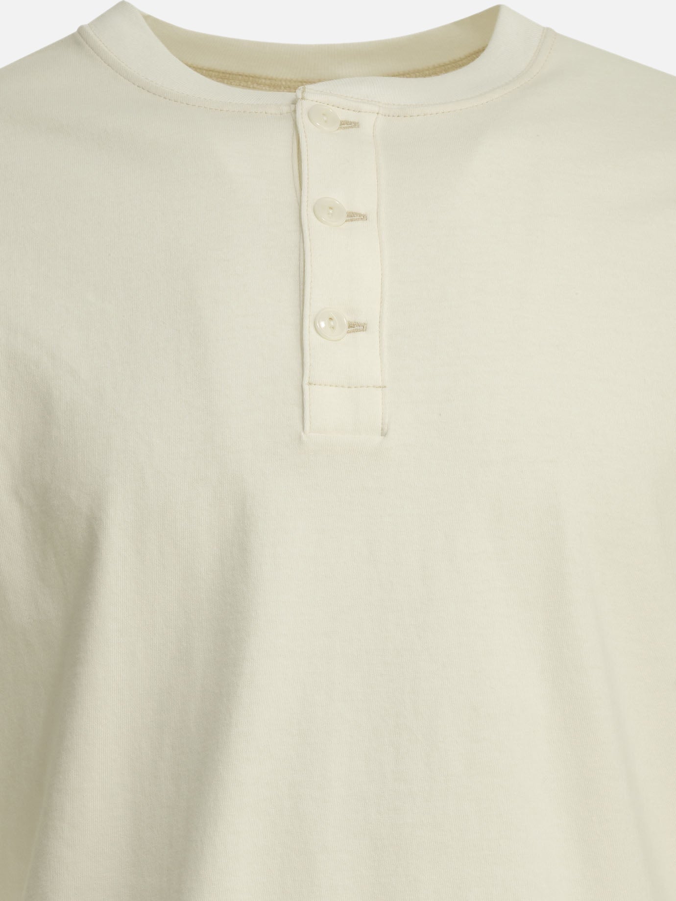 Henley t-shirts Solid colour  White - Whitesville Men | PDP | VIETTI Online Store | thumbnail_3