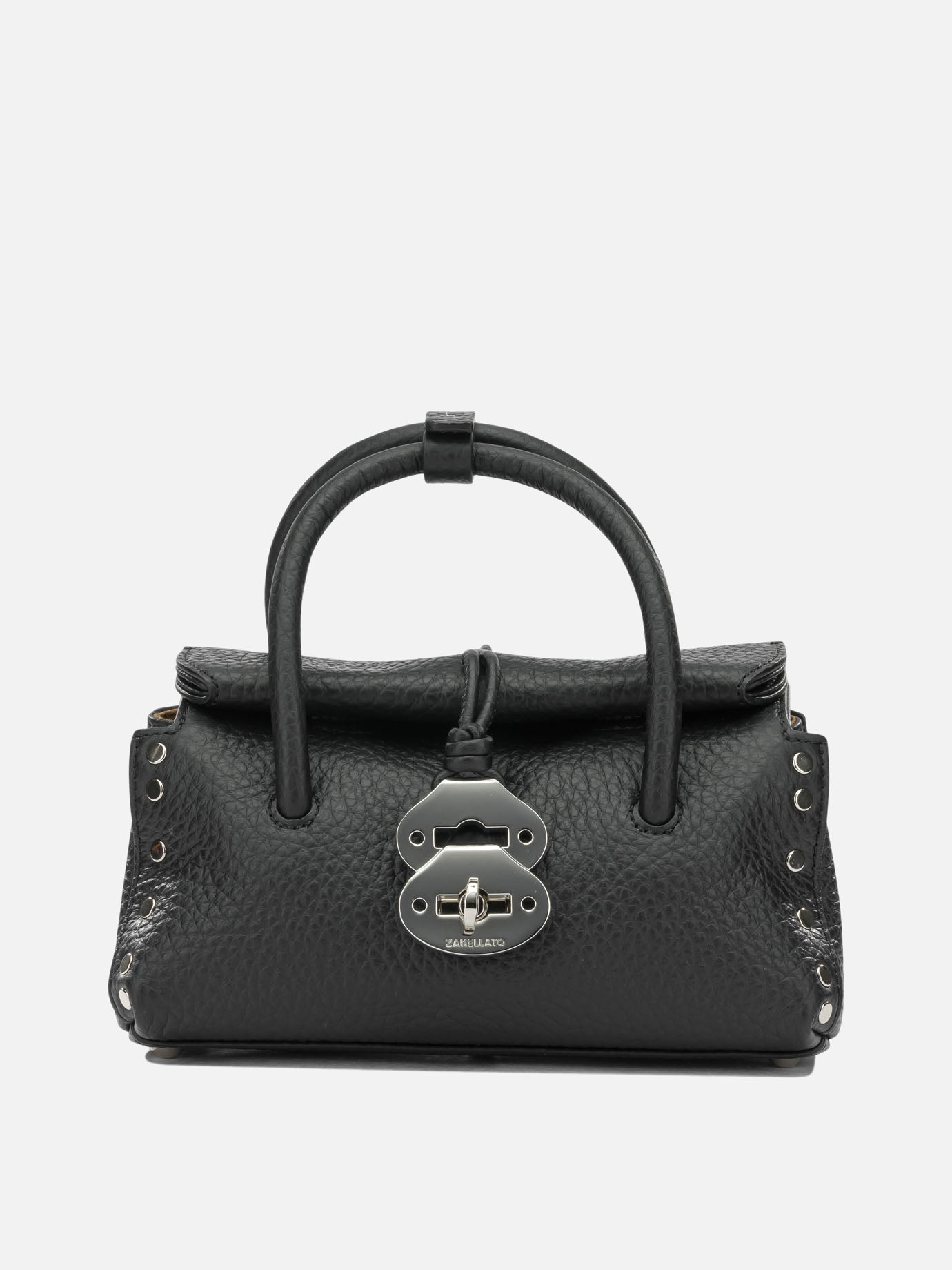 Small bags 100% bovine leather - Lining: 100% cotton  Black - Zanellato Women | PDP | VIETTI Online Store | thumbnail