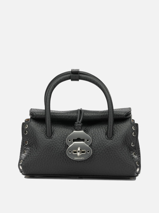 Small bags 100% bovine leather - Lining: 100% cotton  Black - Zanellato Women | PDP | VIETTI Online Store 
