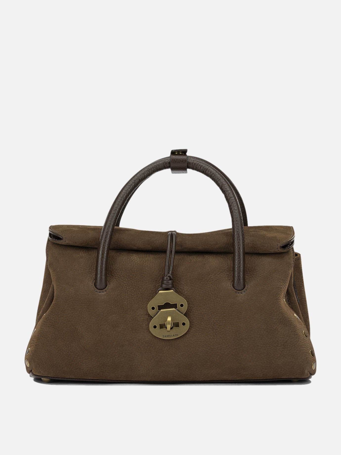 Borse medie 100% bovine leather - Lining: 100% cotton  Marrone - Zanellato Donna | PDP | VIETTI Online Store | Zoom-Modal
