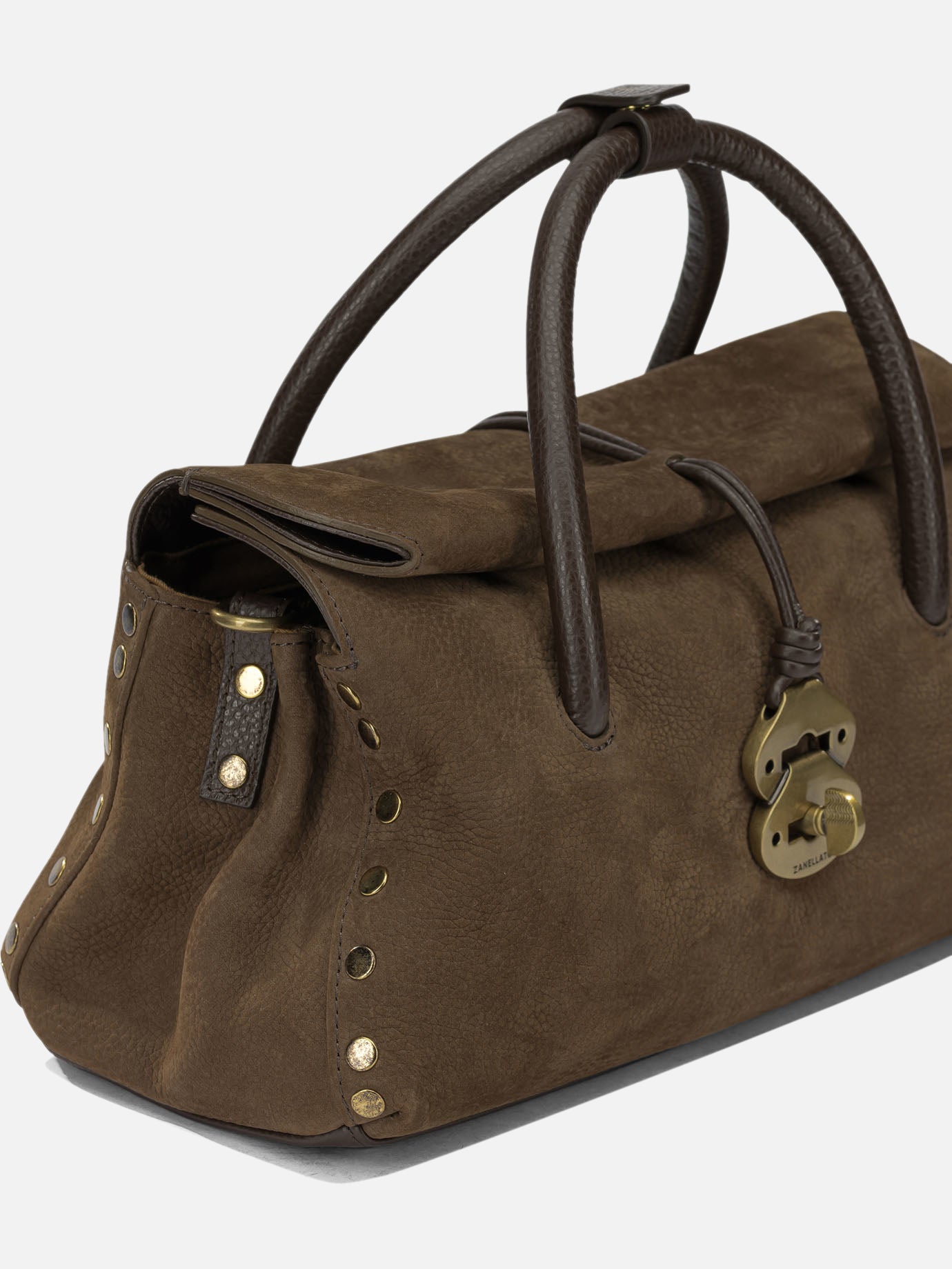 Borse medie 100% bovine leather - Lining: 100% cotton  Marrone - Zanellato Donna | PDP | VIETTI Online Store | Zoom-Modal_4
