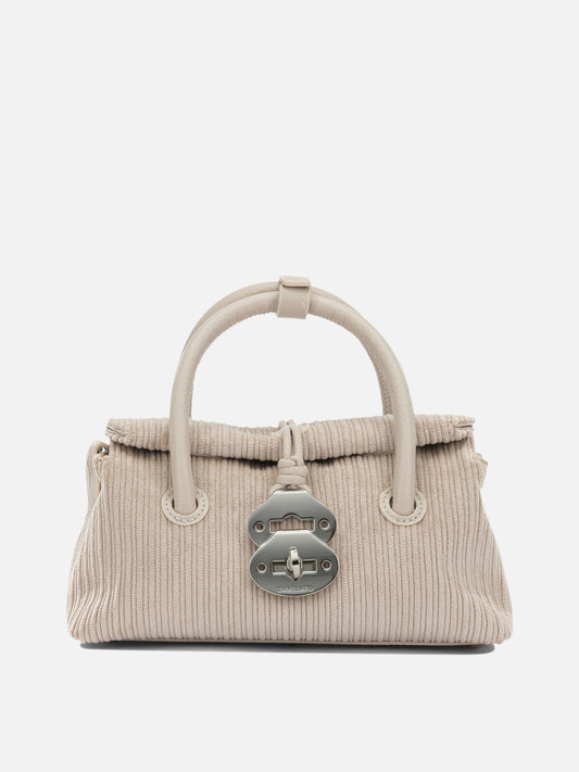 Zanellato "Dotta® Millerighe" Small Handbag Beige

