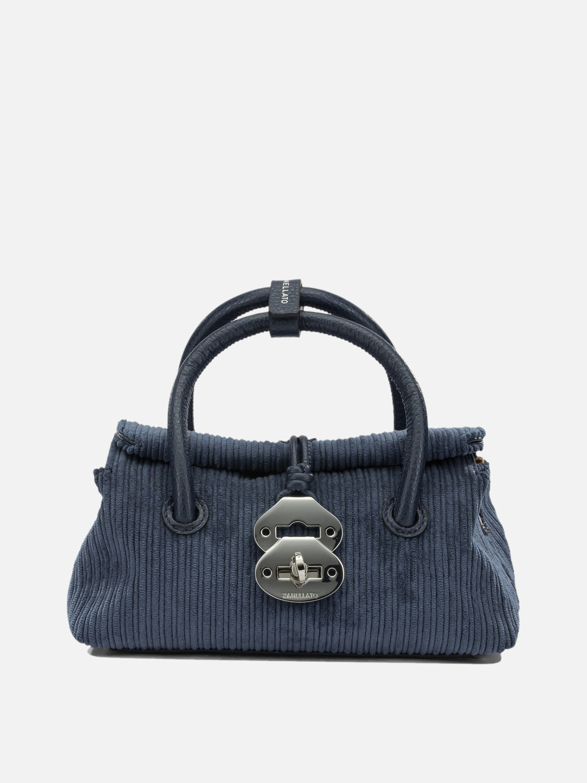 Zanellato "Dotta® Millerighe" Small Handbag Blue