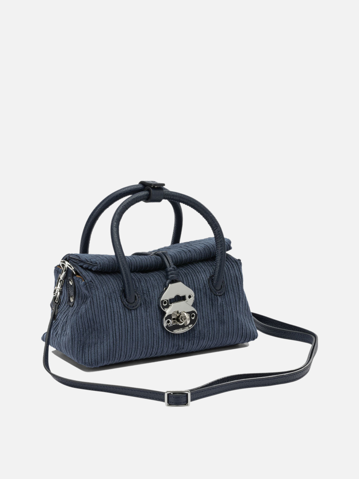 Zanellato "Dotta® Millerighe" Small Handbag Blue