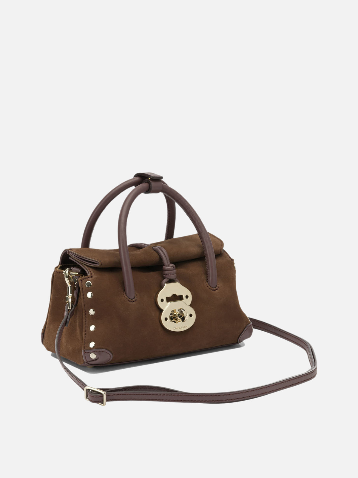 Zanellato "Dotta® Zashmere" Small Handbag Brown