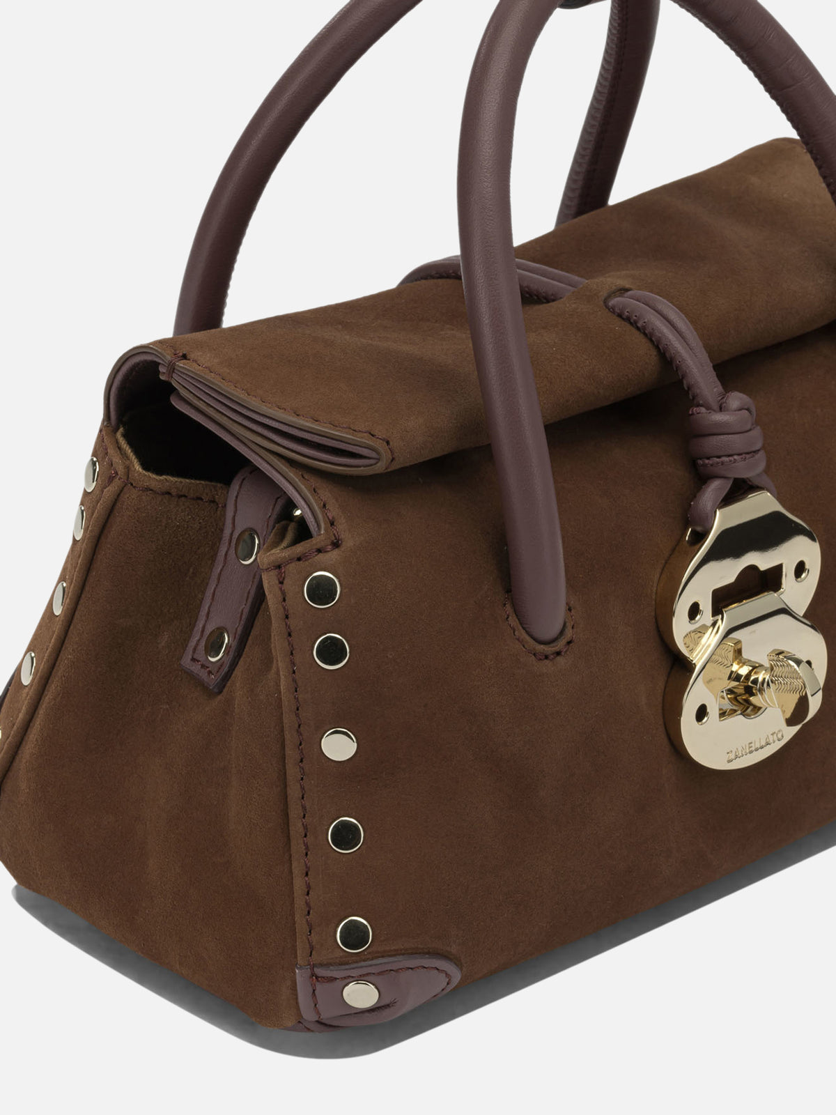 Zanellato "Dotta® Zashmere" Small Handbag Brown - VIETTI