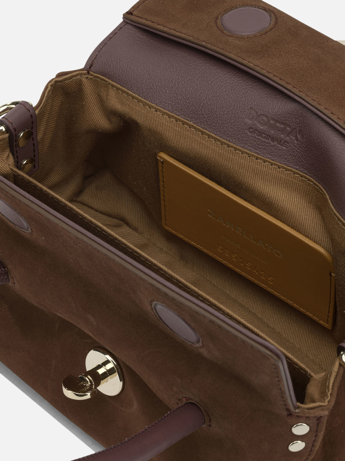 Zanellato "Dotta® Zashmere" Small Handbag Brown
