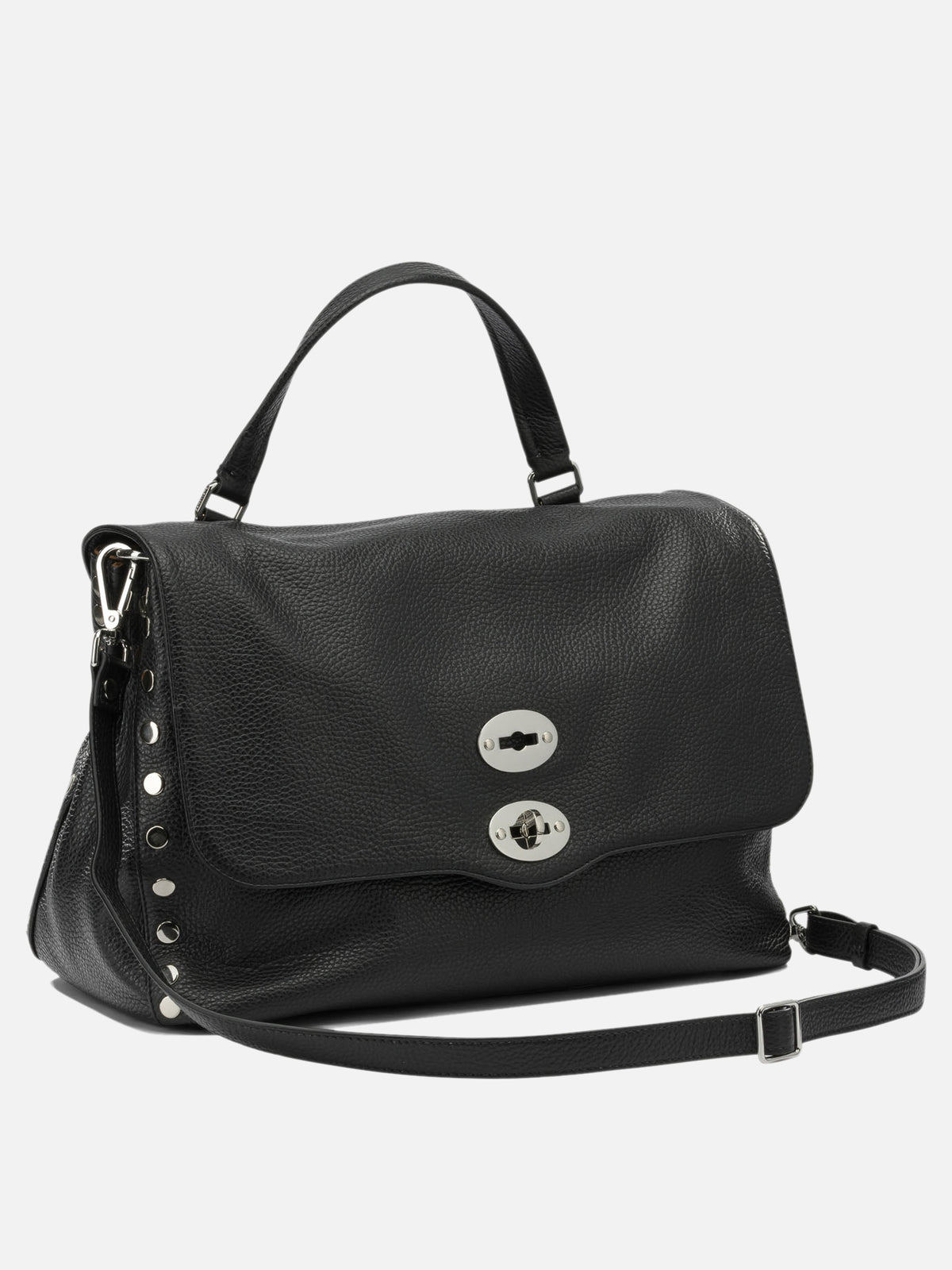 Zanellato "Postina® Daily" Medium Hand Bag Black - VIETTI