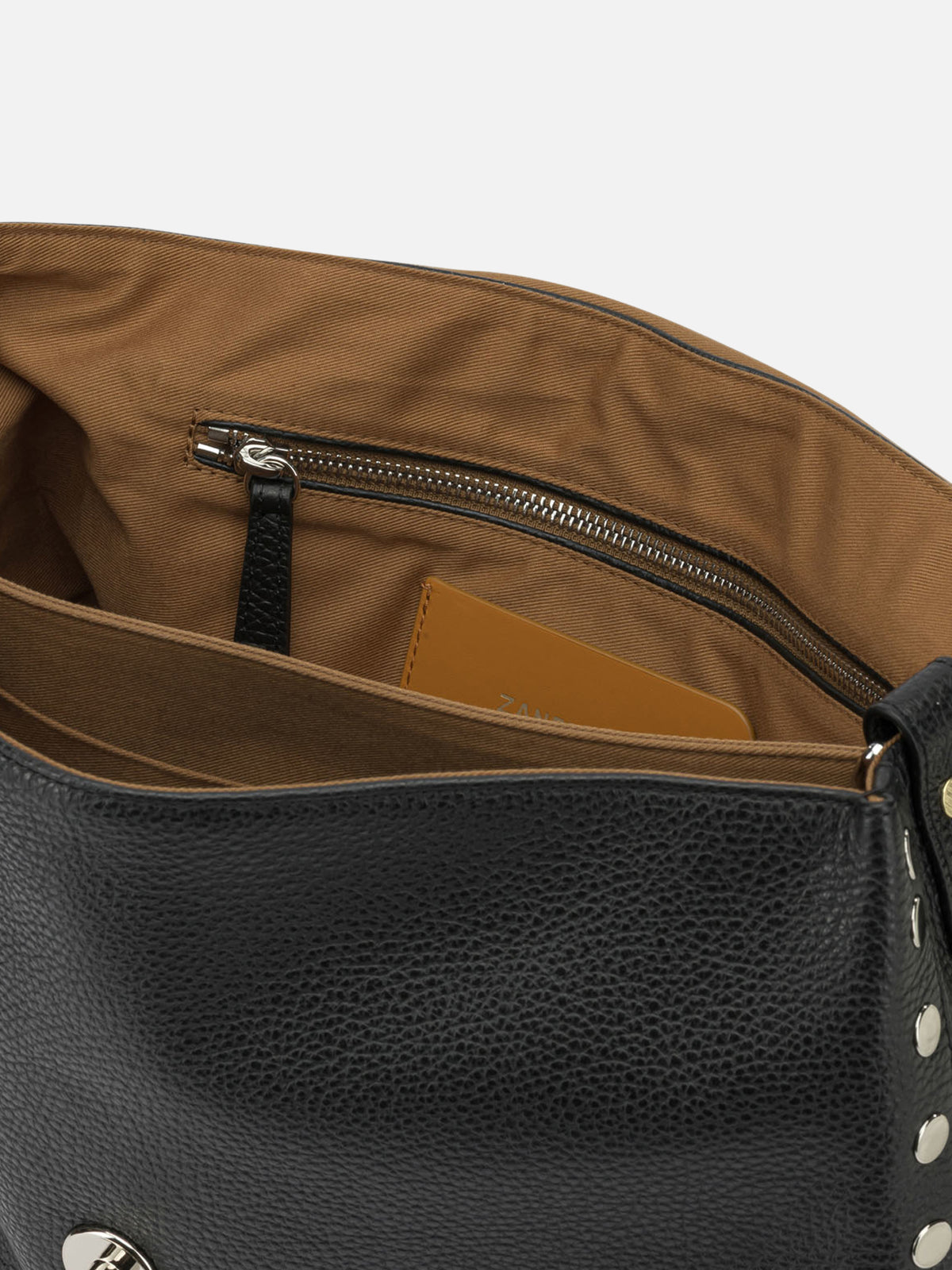 Zanellato "Postina® Daily" Medium Hand Bag Black