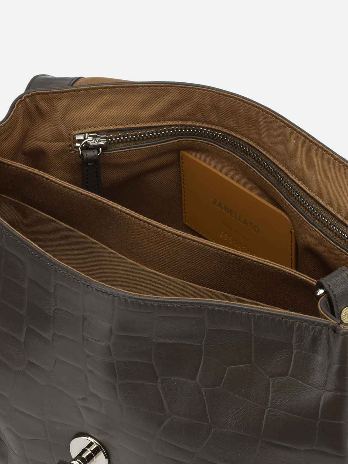 Zanellato "Postina®" Medium Handbag Brown - VIETTI