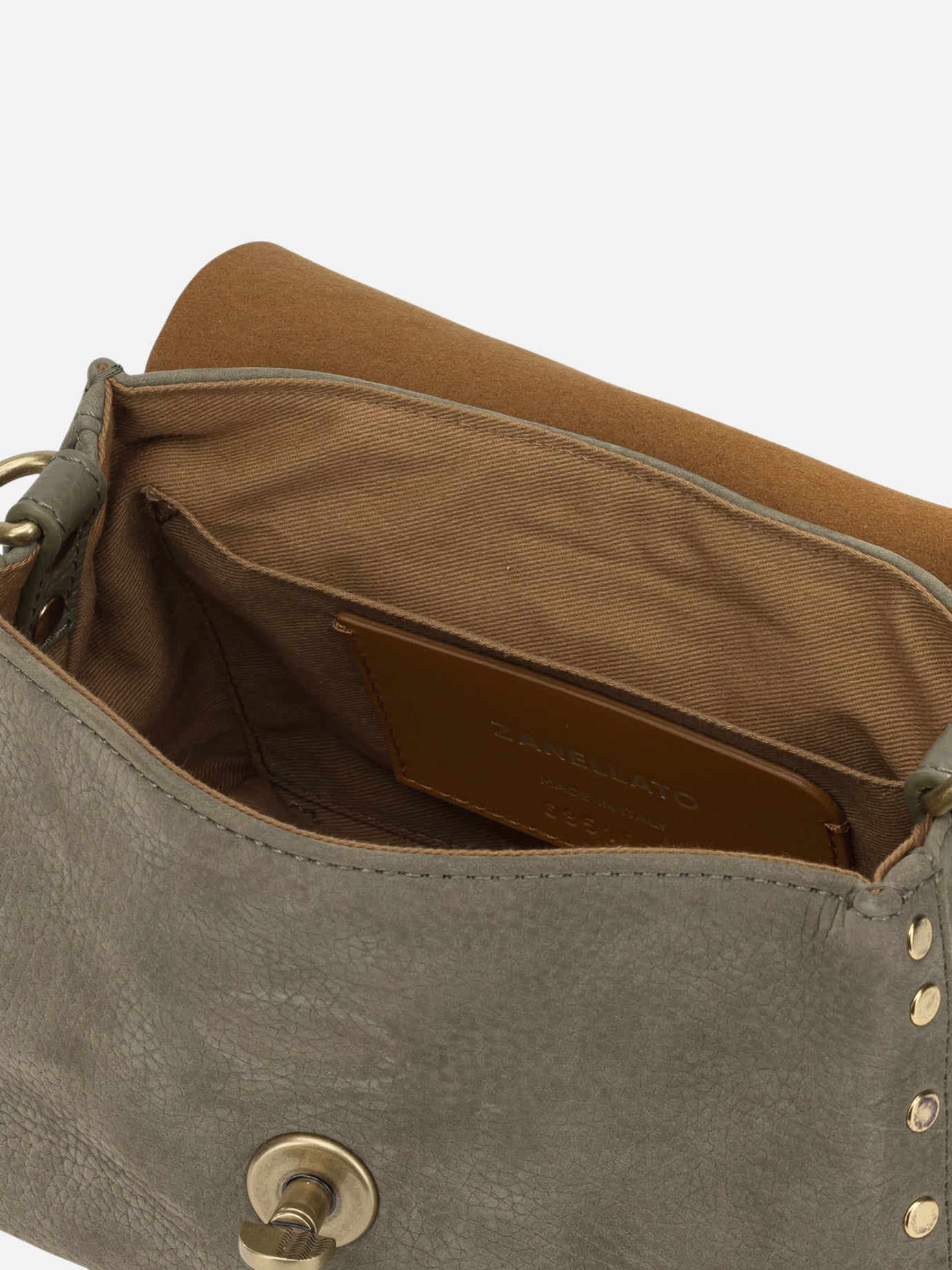 Small bags 100% bovine leather - Lining: 100% cotton  Green - Zanellato Women | PDP | VIETTI Online Store | Zoom-Modal_5
