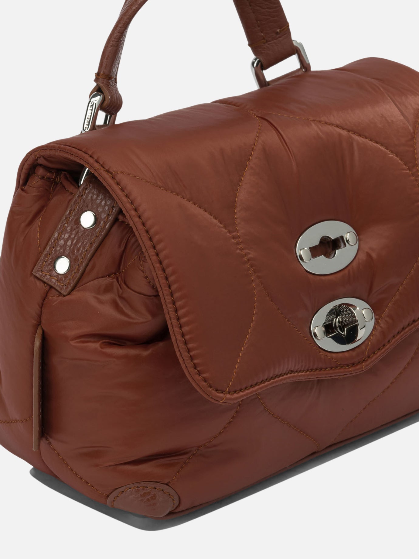 Small bags 70% polyester 30% bovine leather - Lining: 100% cotton  Red - Zanellato Women | PDP | VIETTI Online Store | Zoom-Modal_4
