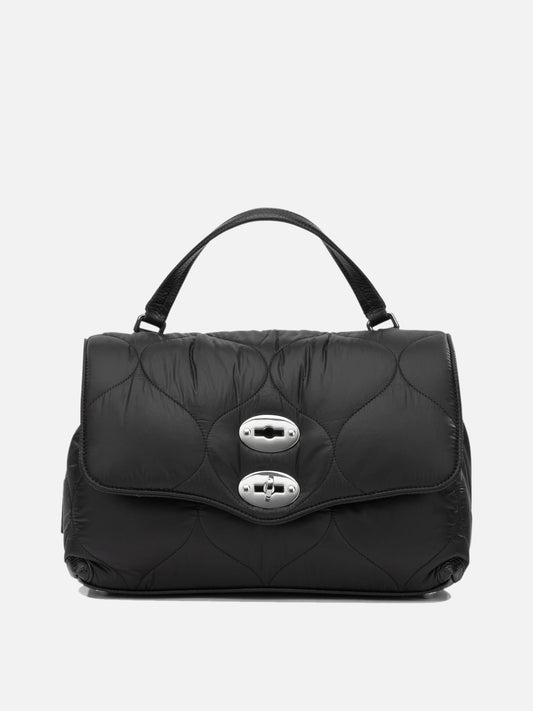Zanellato "Postina® Lunaria" Medium Handbag Black

