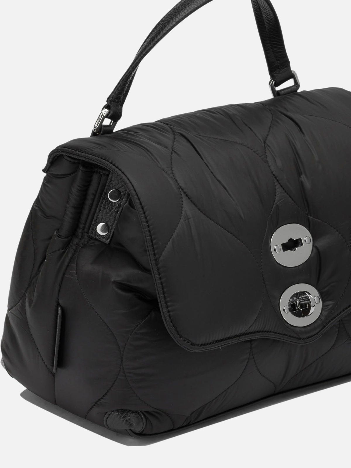 Zanellato "Postina® Lunaria" Medium Handbag Black - VIETTI
