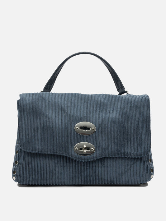 Zanellato "Postina® Millerighe" Small Handbag Blue

