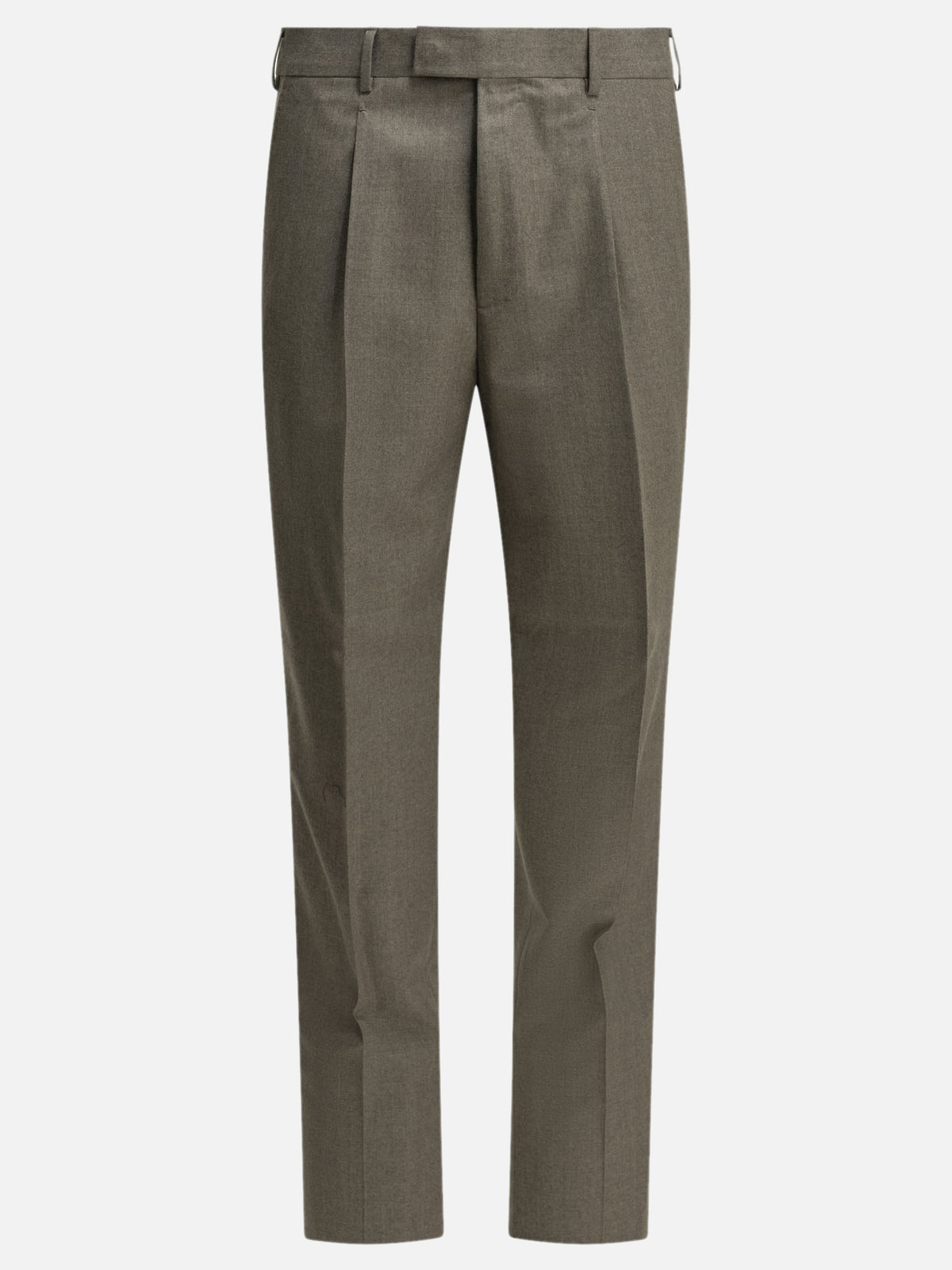 Zegna Tailored wool pants Beige - VIETTI